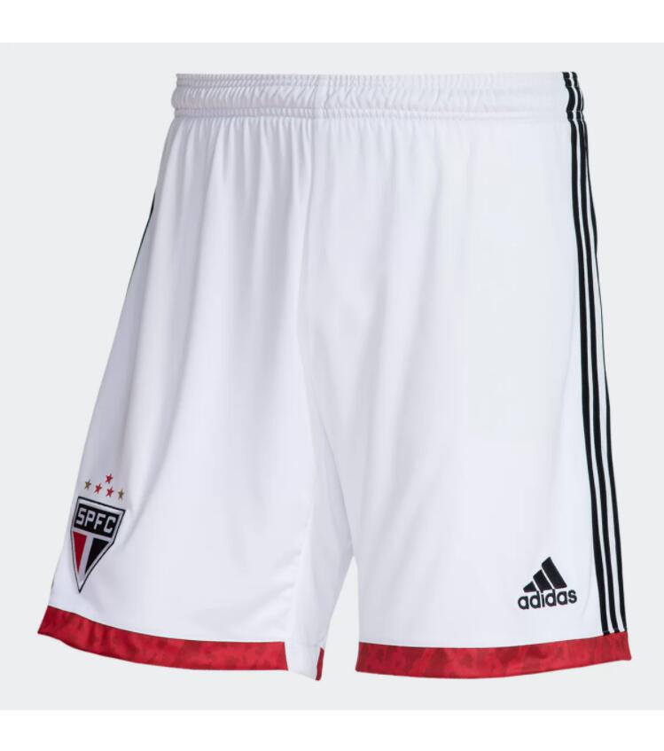 2022/23 Sao Paulo FC Home Soccer Shorts